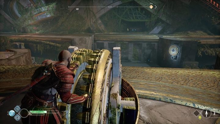 You will find another Nornir chest nearby - use the mechanism and freeze it in order to reach all runes - God of War: The Light of Alfheim - Walkthrough - Walkthrough - God of War Guide