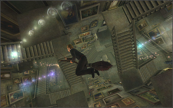 Once you control Harry again, run to the castle - Dumbledore's Army tasks, part 2 - II - Walkthrough - Harry Potter and the Order of the Phoenix - Game Guide and Walkthrough