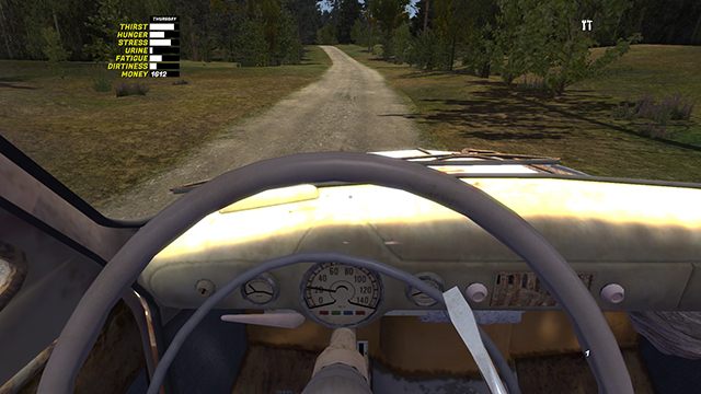 After leaving the estate, turn left towards the city - you have very little fuel to get to the gas station - Ruscko car | Playable vehicles in My Summer Car - Playable vehicles - My Summer Car Guide
