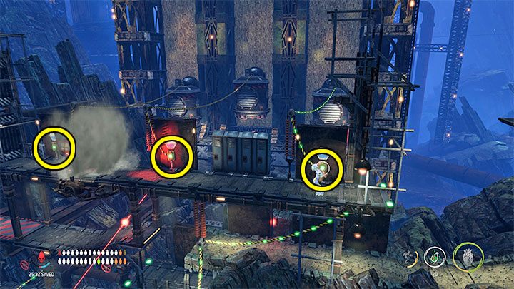 Head down - Oddworld Soulstorm: Descending to the Bone Processing, Necrum - walkthrough - 10: Necrum - Oddworld Soulstorm Guide