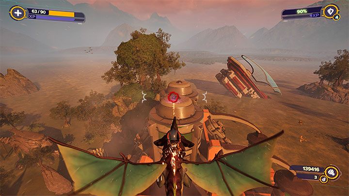 Important note - Zurpstones located on roofs, chimneys, high ledges, and other places inaccessible to Rivet can only be obtained after you have collected 45 of the 60 Zurpstones - Ratchet & Clank Rift Apart: Sargasso - collectibles, list of all, map - Secrets and Collectibles - Ratchet & Clank Rift Apart Guide