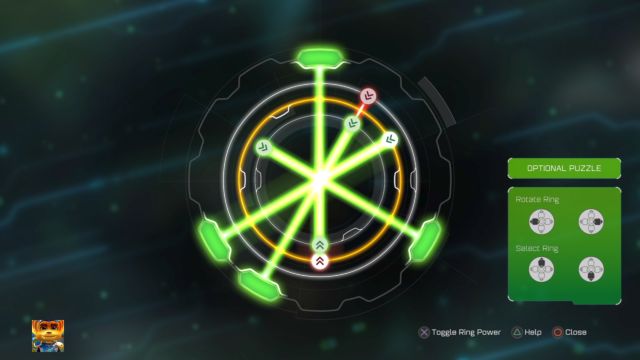 And heres the solution to the next puzzle. - Ratchet & Clank: Trespasser puzzle - list - Collectibles - Ratchet and Clank Game Guide & Walkthrough