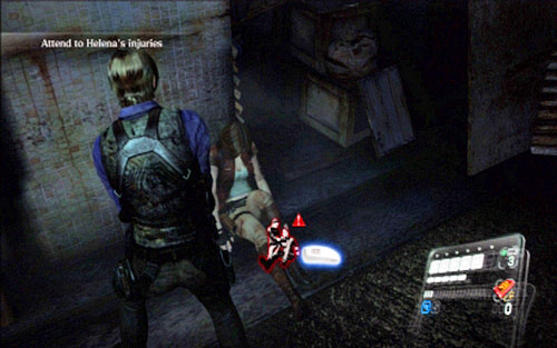 Once youre done, exit the inventory (Y) and give Helena the medicine (RB) - Prologue | Prologue - Prologue - Resident Evil 6 Game Guide