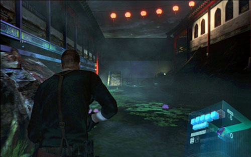 The fourth emblem can be found n the garden, where the tank attacks you again - Chapter III | Emblems - Jake - Emblems - Jake - Resident Evil 6 Game Guide