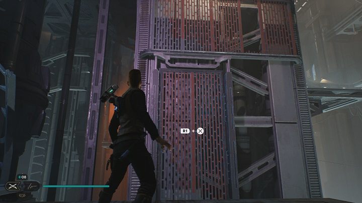 Yet a bit further there's a grate you must lower and climb - Jedi Survivor: Generator Underbelly - list of secrets - Koboh - Star Wars Jedi Survivor guide