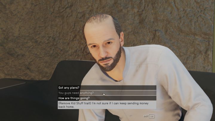 The subject of the family home and Kid Stuff trait have been described in more detail on the page How to visit parents - Starfield: How to remove a trait? - Character development and team - Starfield Guide