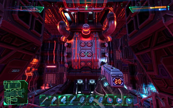 There's a reactor on this deck and it's in a high-radiation area - System Shock Remake: Interactive map - Basics - System Shock Remake Guide