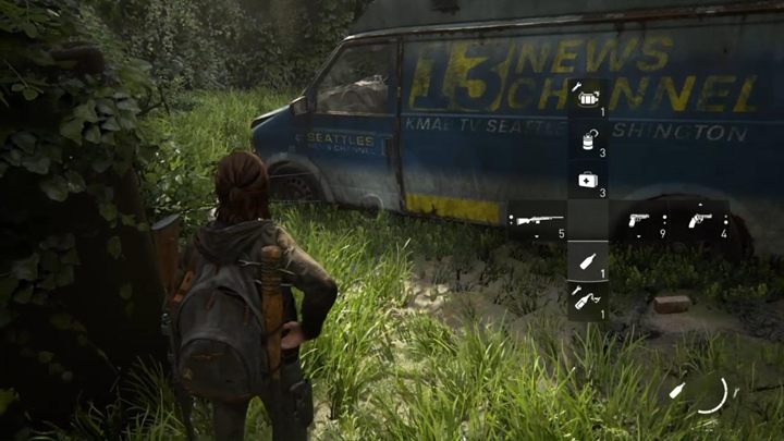 Go through the unlocked passage and then use the same trick to detonate another mine - The Last of Us 2: Capitol Hill, Channel 13, Seattle Day 1, Ellie walkthrough - Seattle Day 1 - Ellie - The Last of Us 2 Guide
