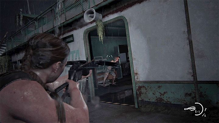 The second option is to use weapons that do not generate excessive noise - The Last of Us 2: Combat and stealth guide - Basics - The Last of Us 2 Guide