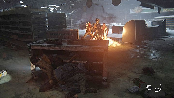 Some fights can be made easier thanks to gadgets - The Last of Us 2: Combat and stealth guide - Basics - The Last of Us 2 Guide