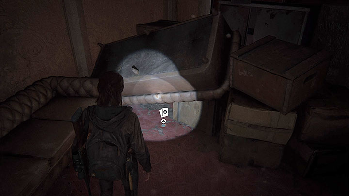 Its a collectors trading card - a collectible - The Last of Us 2: The Theatre - collectibles, artefacts, coins - Seattle Day 1 - Ellie - The Last of Us 2 Guide